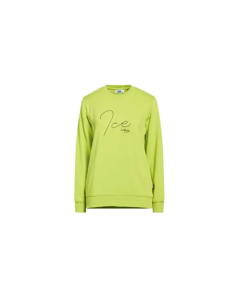 Iceberg TOPS - Sweatshirtsauf YOOX.COM Limettengrün