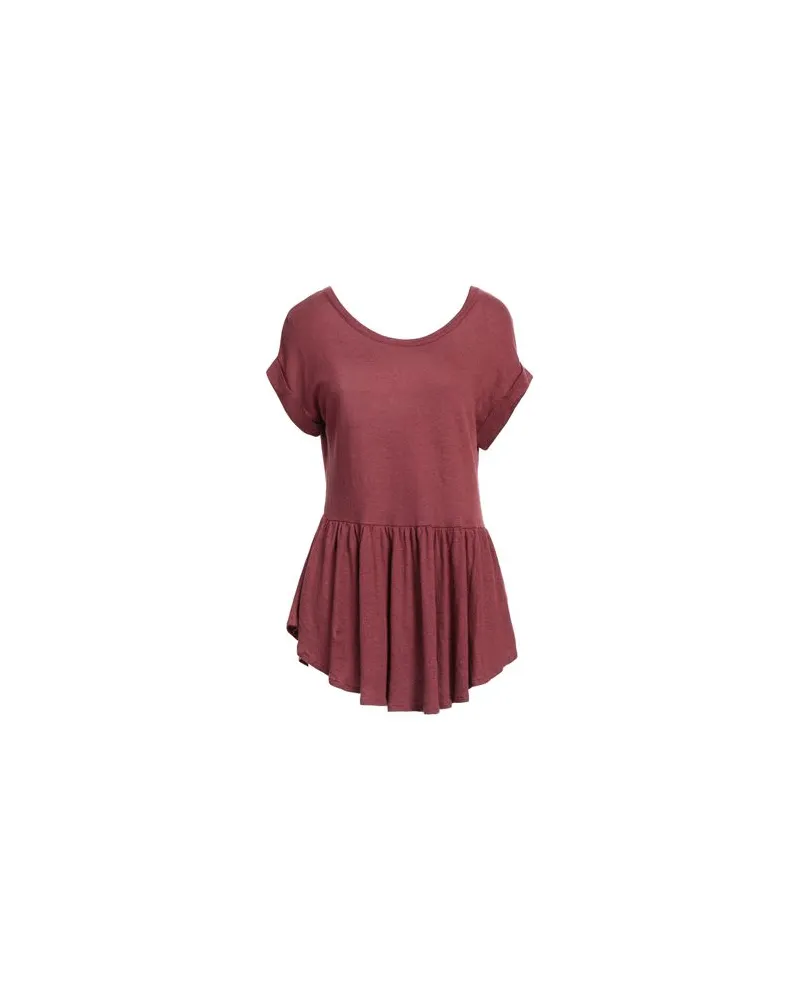 Majestic TOPS - T-shirtsauf YOOX.COM Ziegelrot