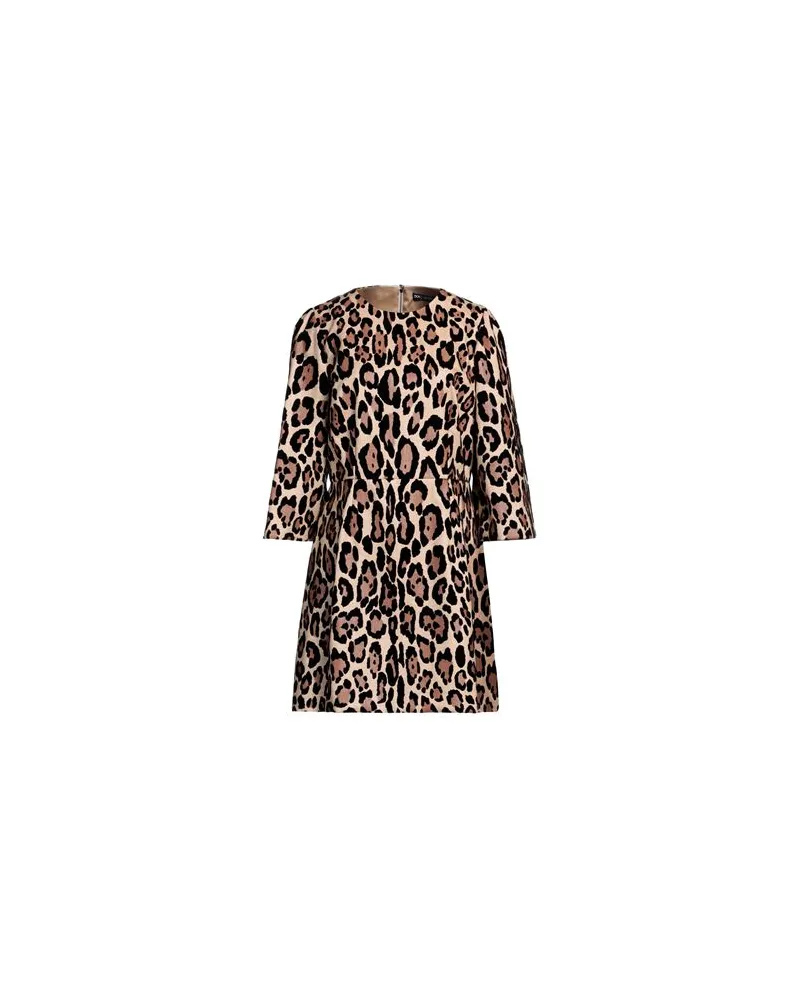 Dolce & Gabbana KLEIDER - Mini-Kleiderauf YOOX.COM Beige