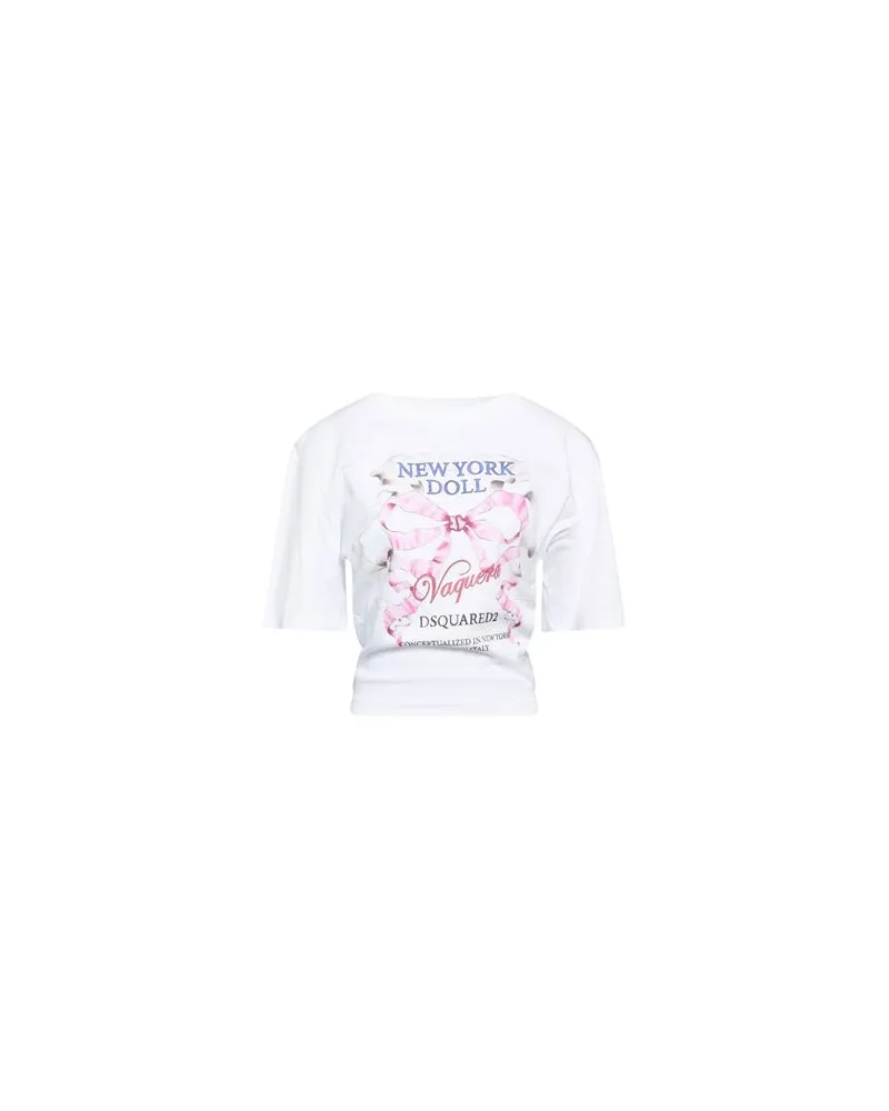 Dsquared2 TOPS - T-shirtsauf YOOX.COM Weiß