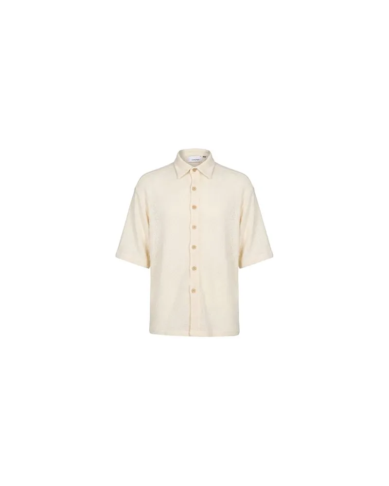 Costumein TOPS - Hemdenauf YOOX.COM Cremeweiß