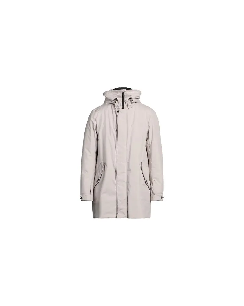 MOORER JACKEN & MÄNTEL - Pufferjacken & Daunenjackenauf YOOX.COM Hellgrau