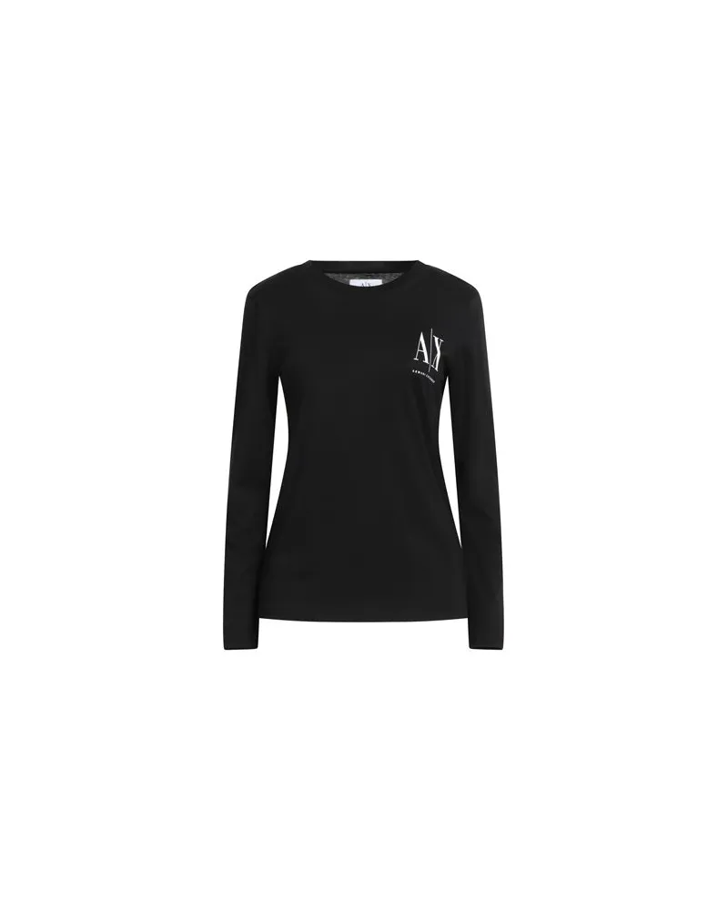 Armani Exchange TOPS - T-shirtsauf YOOX.COM Schwarz