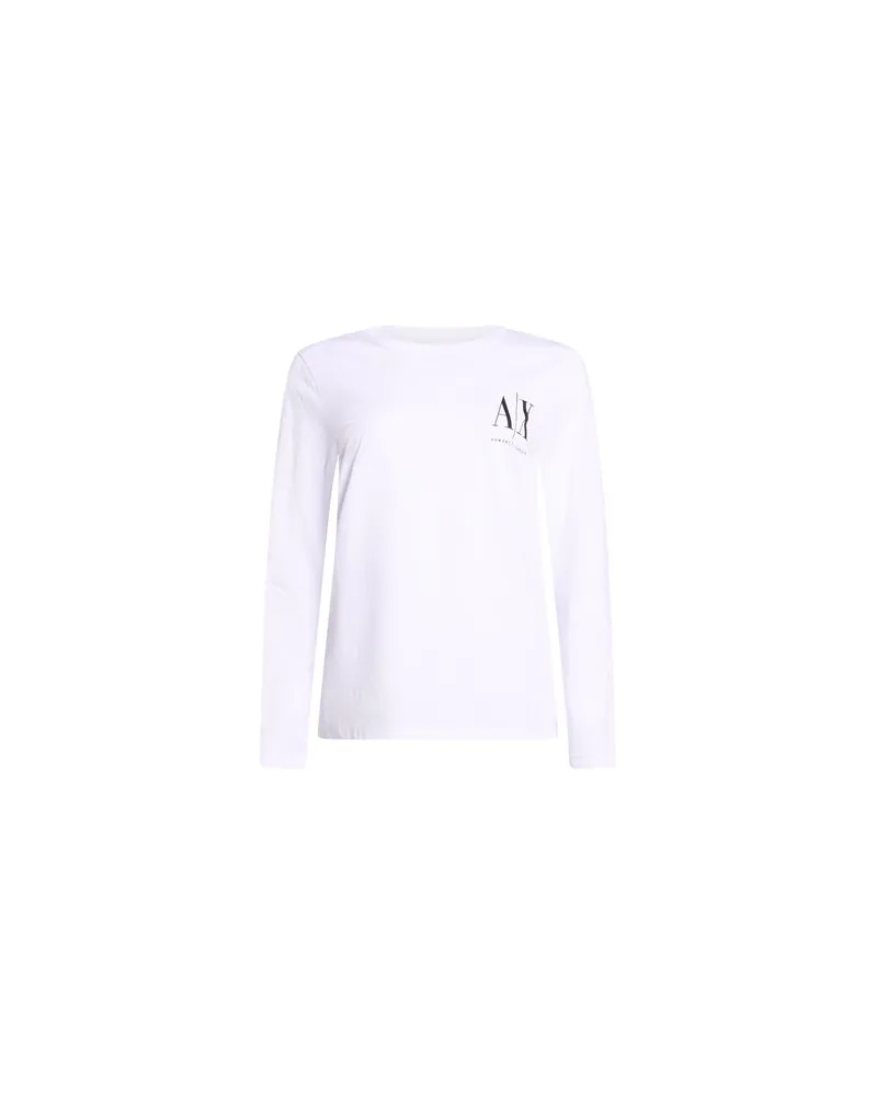Armani Exchange TOPS - T-shirtsauf YOOX.COM Weiß