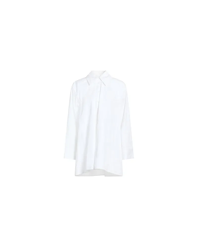 Jil Sander TOPS - Hemdenauf YOOX.COM Weiß