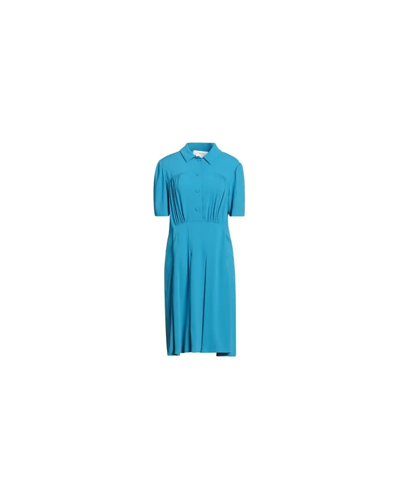 SPORTMAX KLEIDER - Midi-Kleiderauf YOOX.COM Azurblau