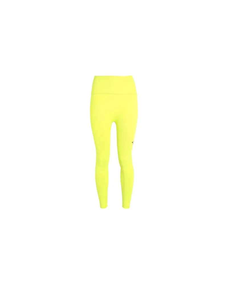 Puma SHAPELUXE SEAMLESS HW FL TIGHTS - HOSEN & RÖCKE - Leggingsauf YOOX.COM Limettengrün