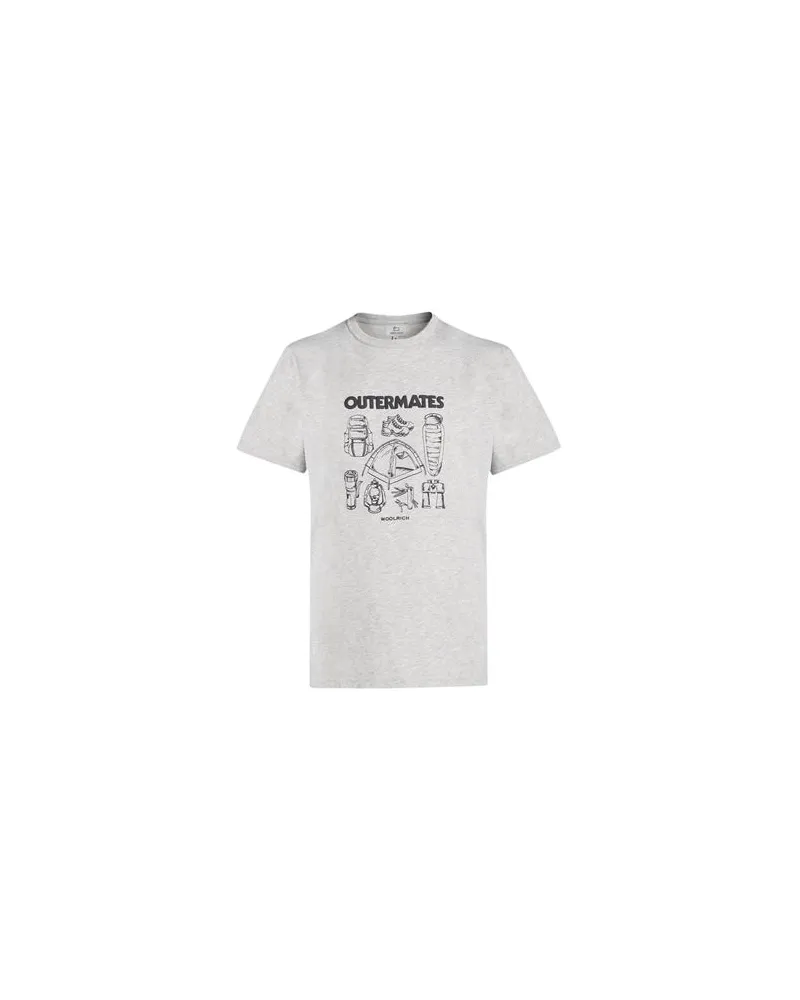 Woolrich TOPS - T-shirtsauf YOOX.COM Grau