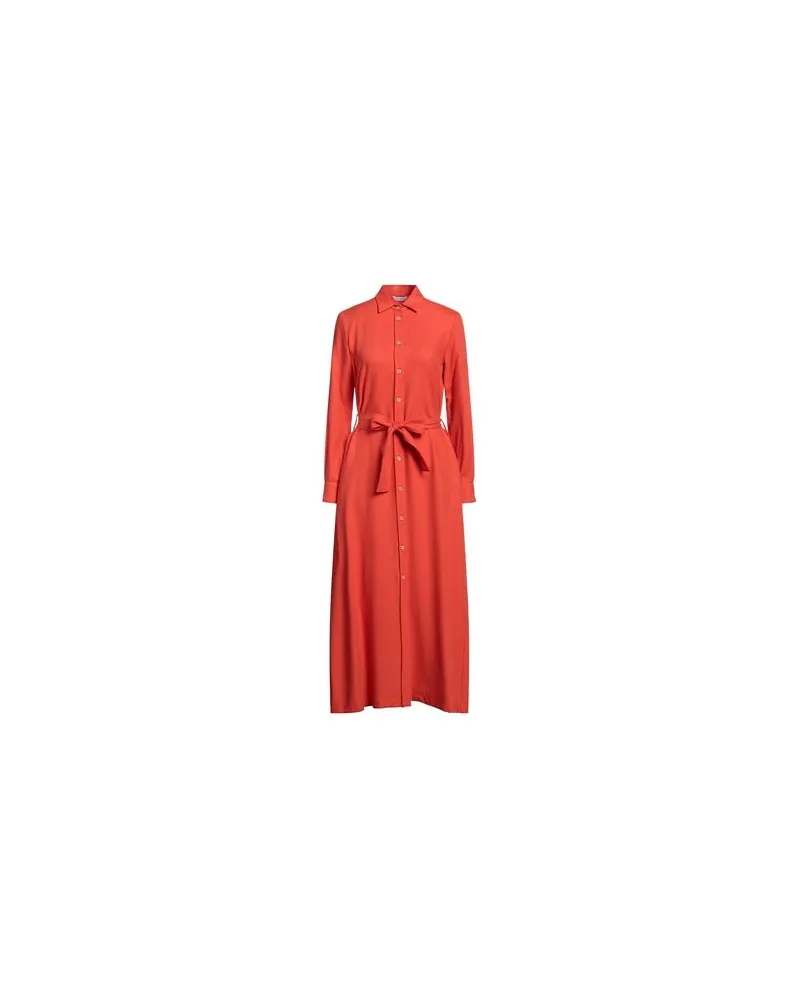 Caliban KLEIDER - Maxi-Kleiderauf YOOX.COM Orange