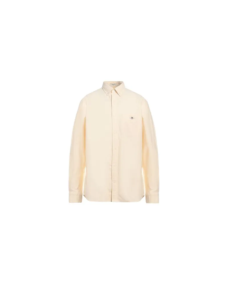 Gant TOPS - Hemdenauf YOOX.COM Pastellgelb