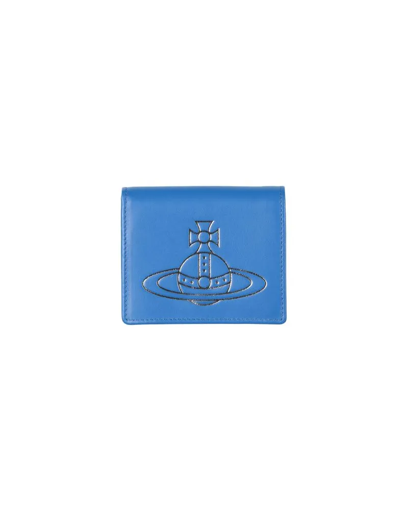 Vivienne Westwood Kleinlederwaren - Brieftaschenauf YOOX.COM Blau
