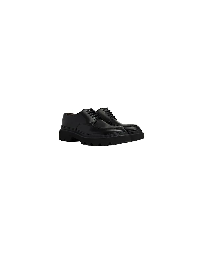 8 by Yoox LEATHER BASIC CHELSEA BOOTS - SCHUHE - Schnürschuheauf YOOX.COM Schwarz