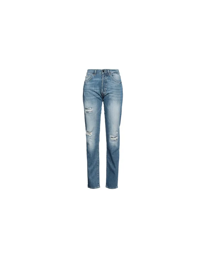 Guess HOSEN & RÖCKE - Jeanshosenauf YOOX.COM Blau