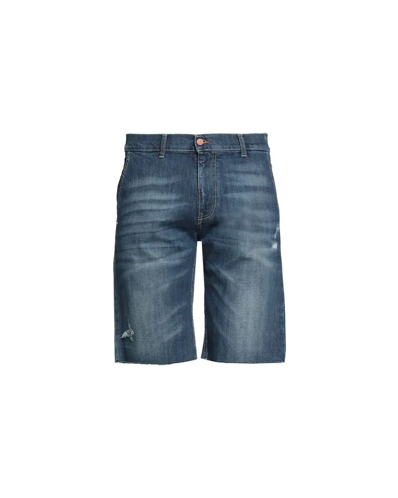 Daniele Alessandrini HOSEN & RÖCKE - Jeansshortsauf YOOX.COM Blau