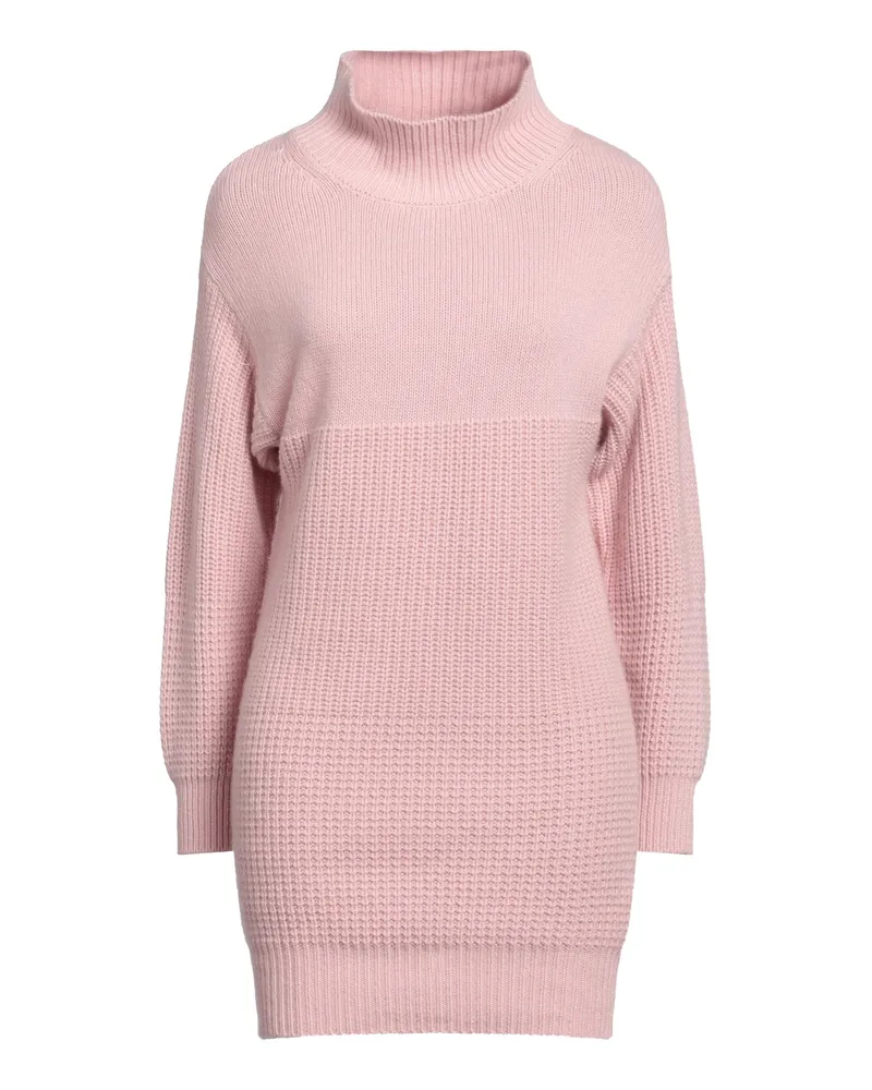 N.O.W. Andrea Rosati Cashmere Rollkragenpullover Rosa