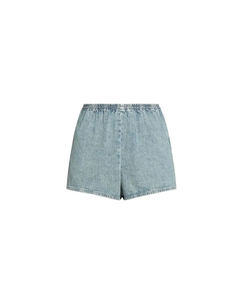 American Vintage HOSEN & RÖCKE - Jeansshortsauf YOOX.COM Blau