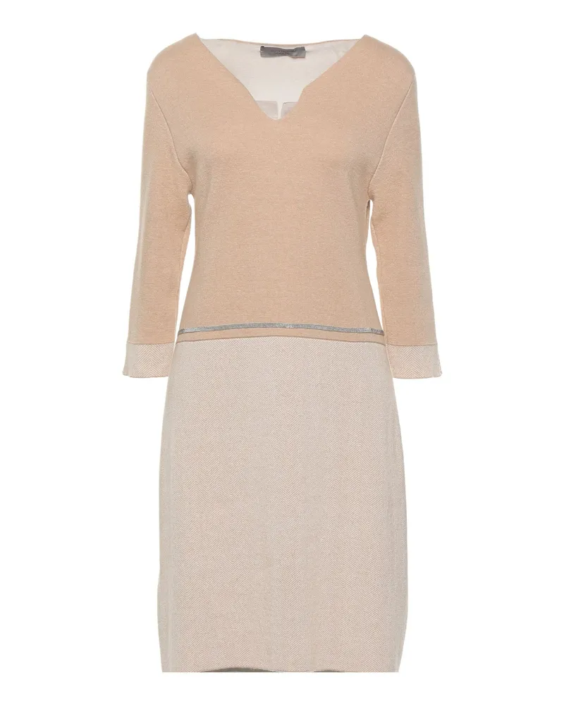 D.EXTERIOR Mini-Kleid Sand