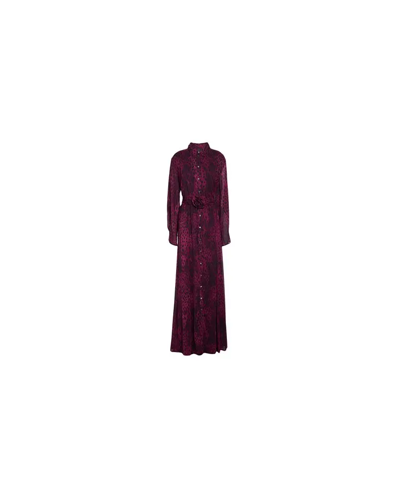 Pinko KLEIDER - Maxi-Kleiderauf YOOX.COM Pflaume