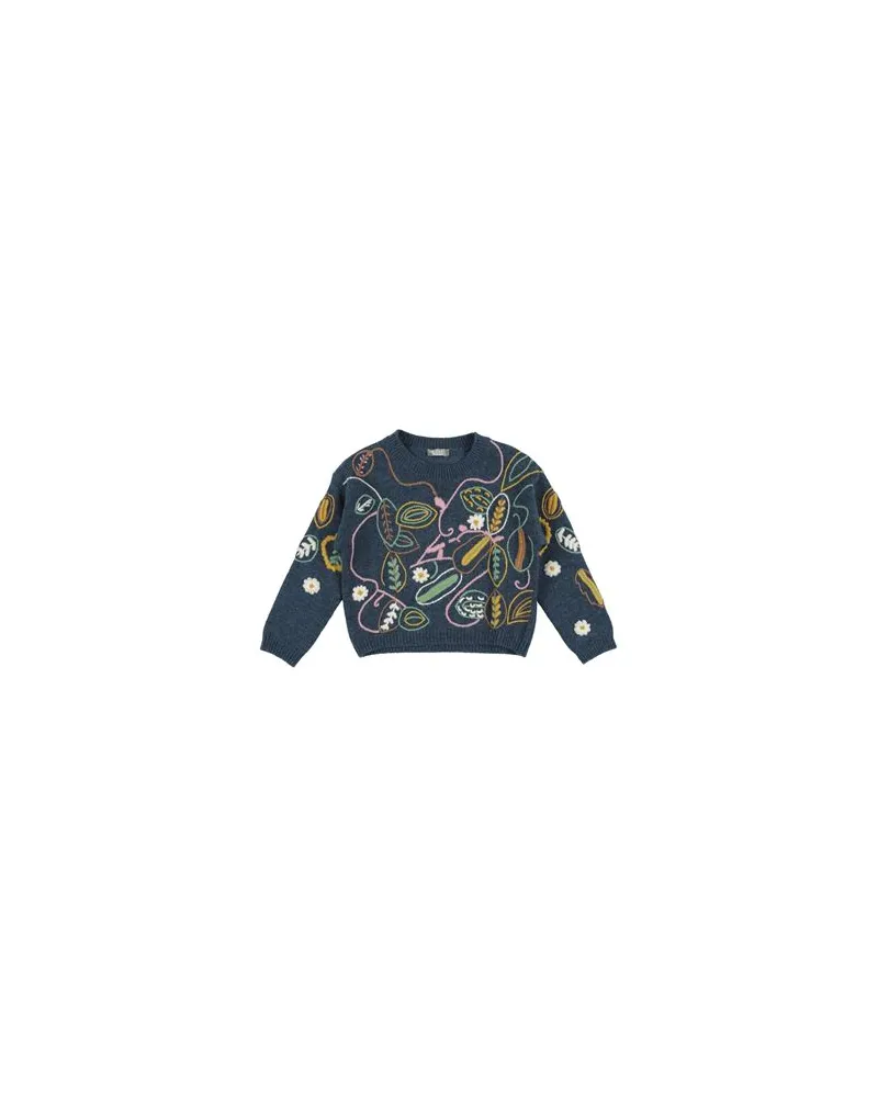Il Gufo STRICKWAREN - Pulloverauf YOOX.COM Blau