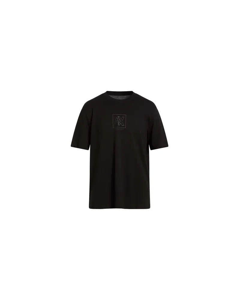 Armani Exchange TOPS - T-shirtsauf YOOX.COM Schwarz