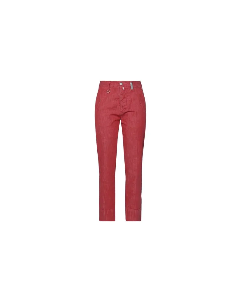 HIGH HOSEN & RÖCKE - Jeanshosenauf YOOX.COM Rot
