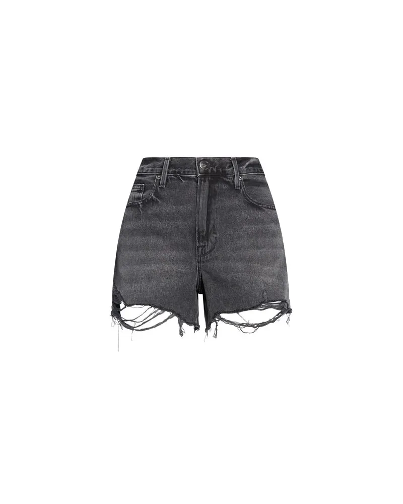 Frame Denim HOSEN & RÖCKE - Jeansshortsauf YOOX.COM Schwarz