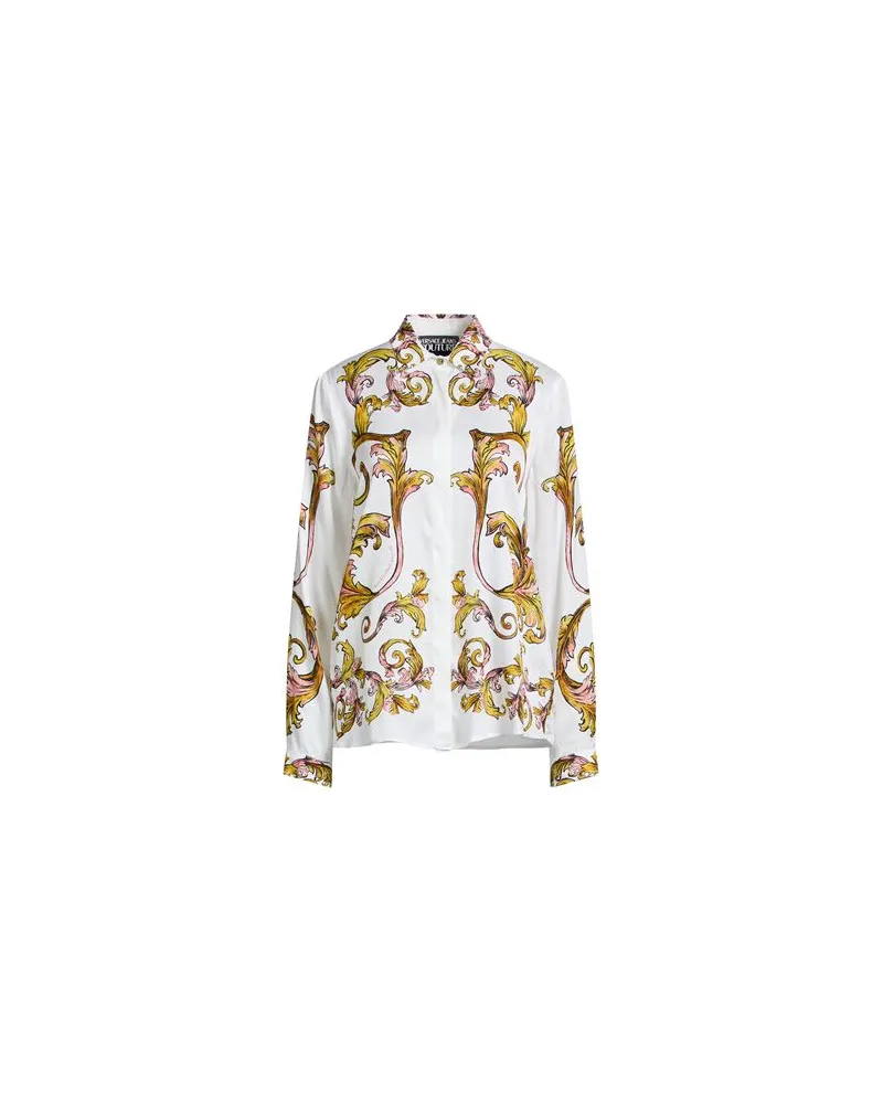 Versace Jeans TOPS - Hemdenauf YOOX.COM Weiß