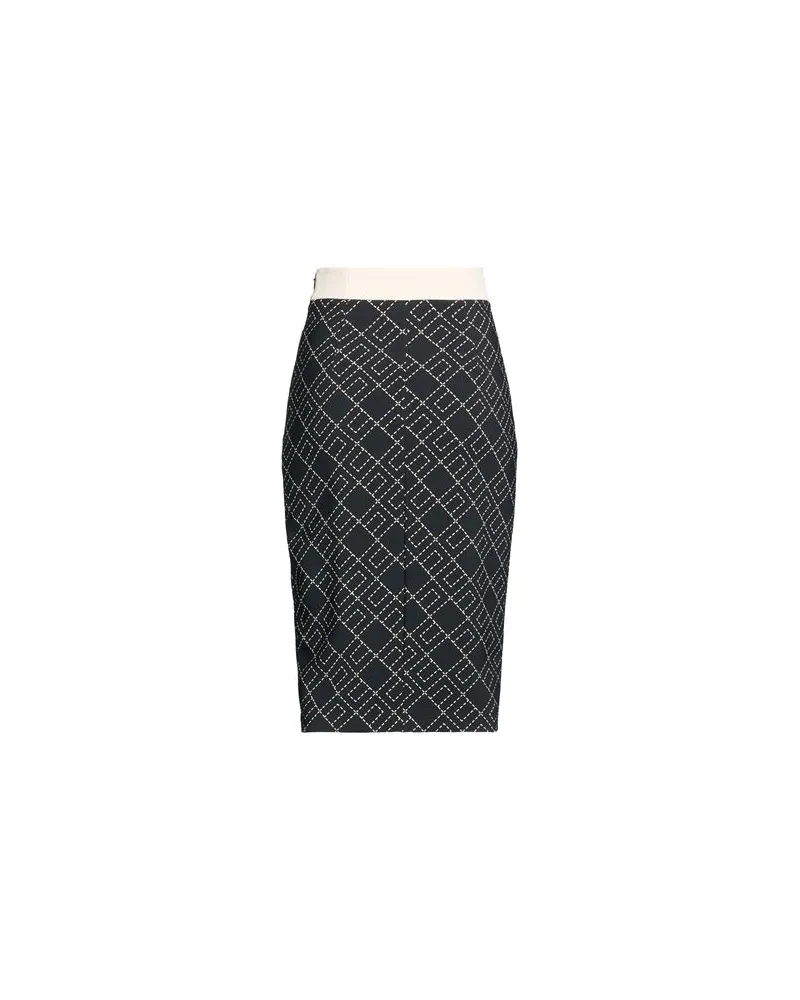 Elisabetta Franchi HOSEN & RÖCKE - Midi-Röckeauf YOOX.COM Schwarz