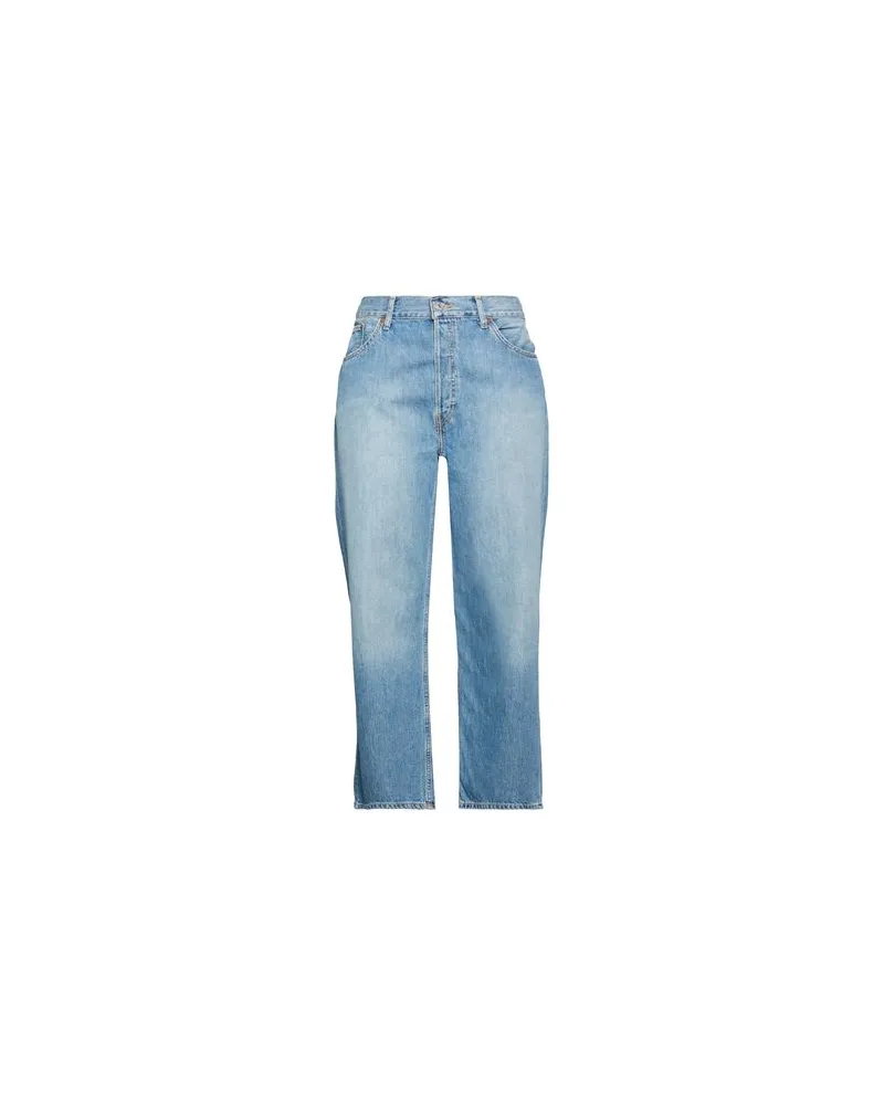 RE/DONE HOSEN & RÖCKE - Jeanshosenauf YOOX.COM Blau