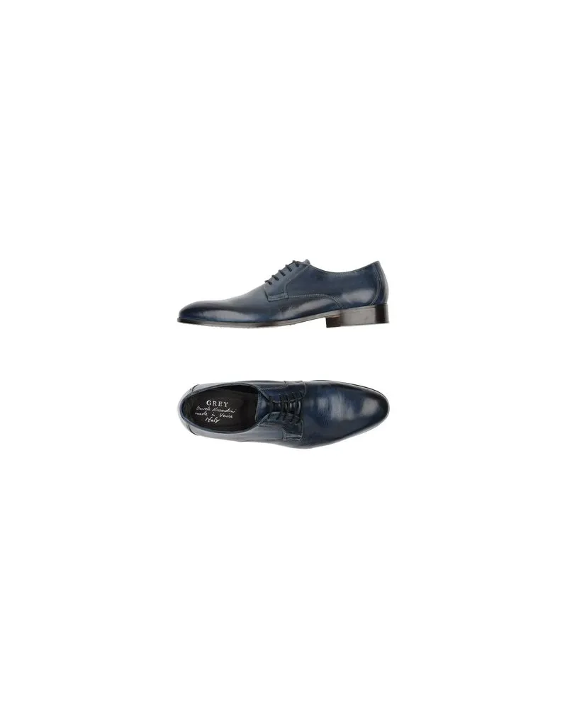 Daniele Alessandrini SCHUHE - Schnürschuheauf YOOX.COM Blaugrau