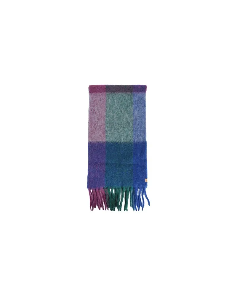 Woolrich MULTICOLOR WOOL CHECK SCARF - ACCESSOIRES - Schalsauf YOOX.COM Grün
