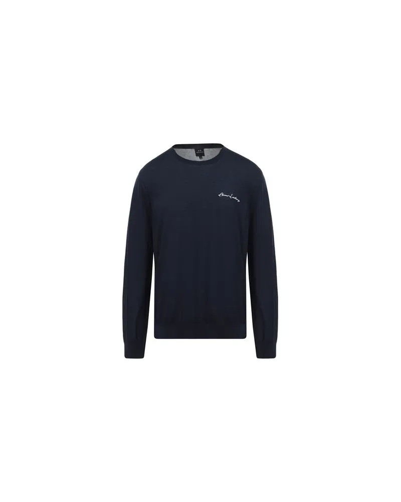 Armani Exchange STRICKWAREN - Pulloverauf YOOX.COM Marineblau