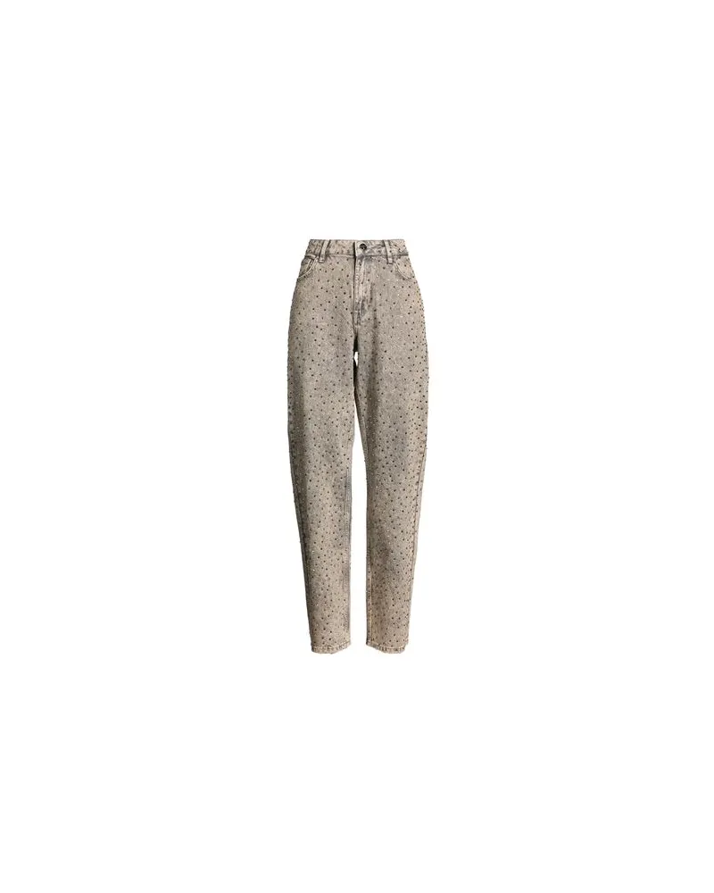 Fracomina HOSEN & RÖCKE - Jeanshosenauf YOOX.COM Grau