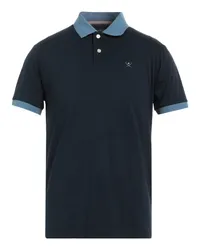 Hackett Poloshirt Marineblau