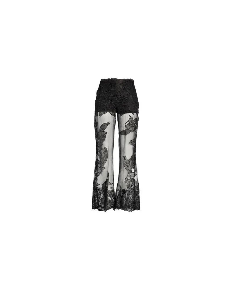 Alberta Ferretti HOSEN & RÖCKE - Hosenauf YOOX.COM Schwarz