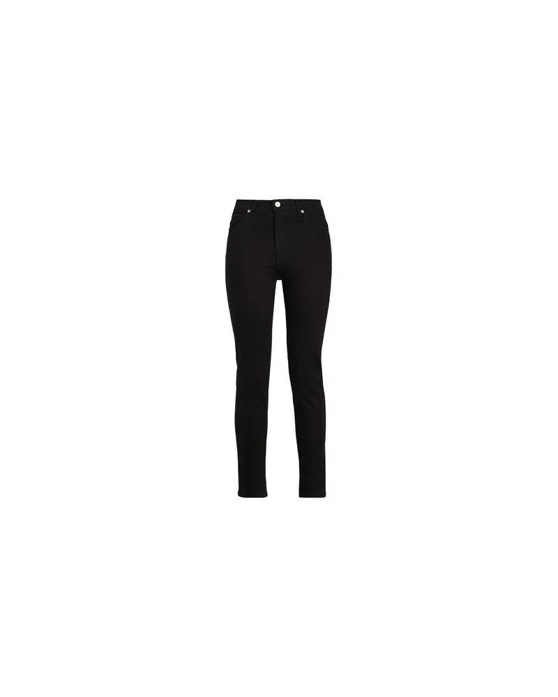 8 by Yoox ORGANIC COTTON DENIM SKINNY JEAN   - HOSEN & RÖCKE - Jeanshosenauf YOOX.COM Schwarz