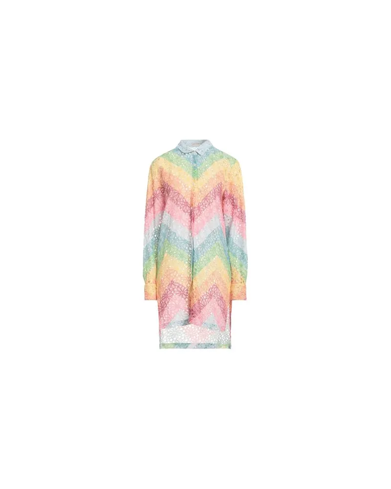 Mary Katrantzou KLEIDER - Mini-Kleiderauf YOOX.COM Himmelblau
