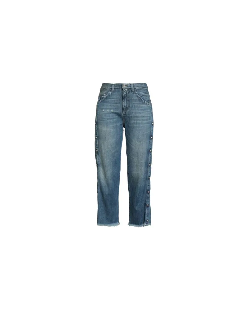 Roy Roger's HOSEN & RÖCKE - Jeanshosenauf YOOX.COM Blau