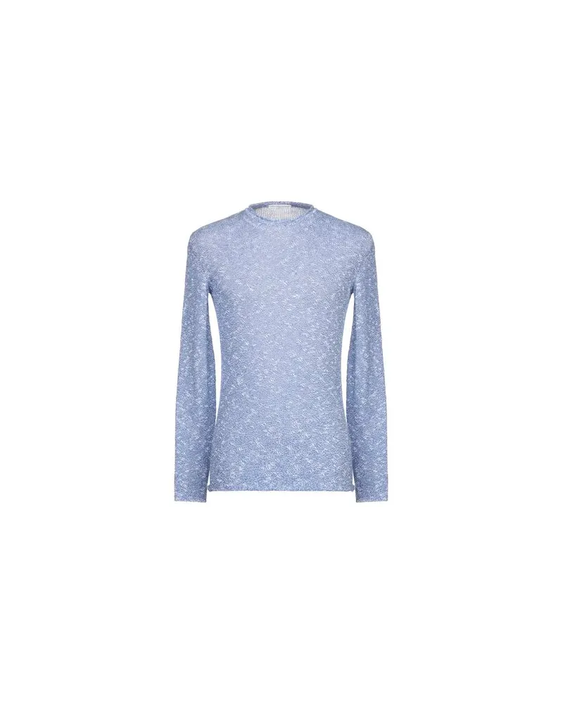 Daniele Alessandrini STRICKWAREN - Pulloverauf YOOX.COM Azurblau