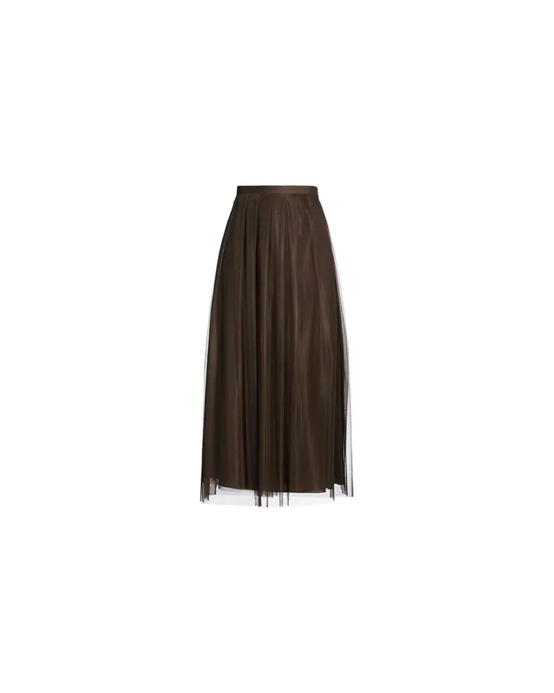 Alpha Studio HOSEN & RÖCKE - Maxi-Röckeauf YOOX.COM Braun