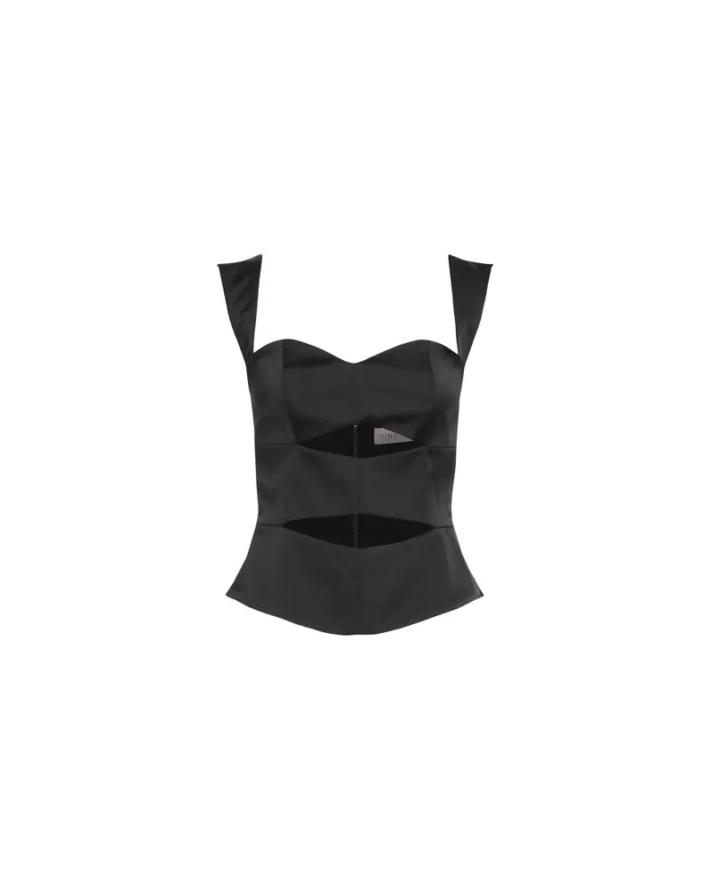 NINEMINUTES TOPS - Topsauf YOOX.COM Schwarz