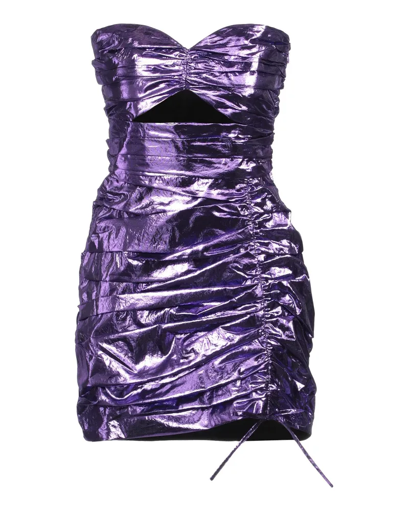 Amen Mini-Kleid Violett
