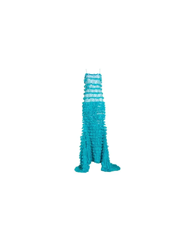 Retrofête KLEIDER - Maxi-Kleiderauf YOOX.COM Tūrkis