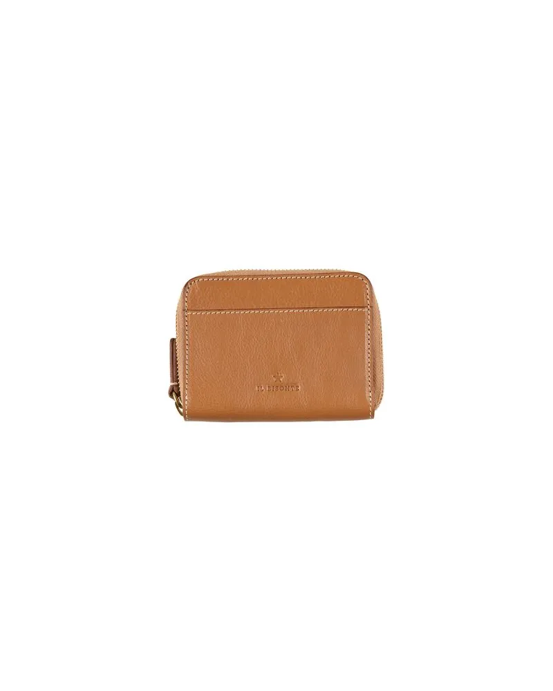 IL BISONTE Kleinlederwaren - Brieftaschenauf YOOX.COM Kamel