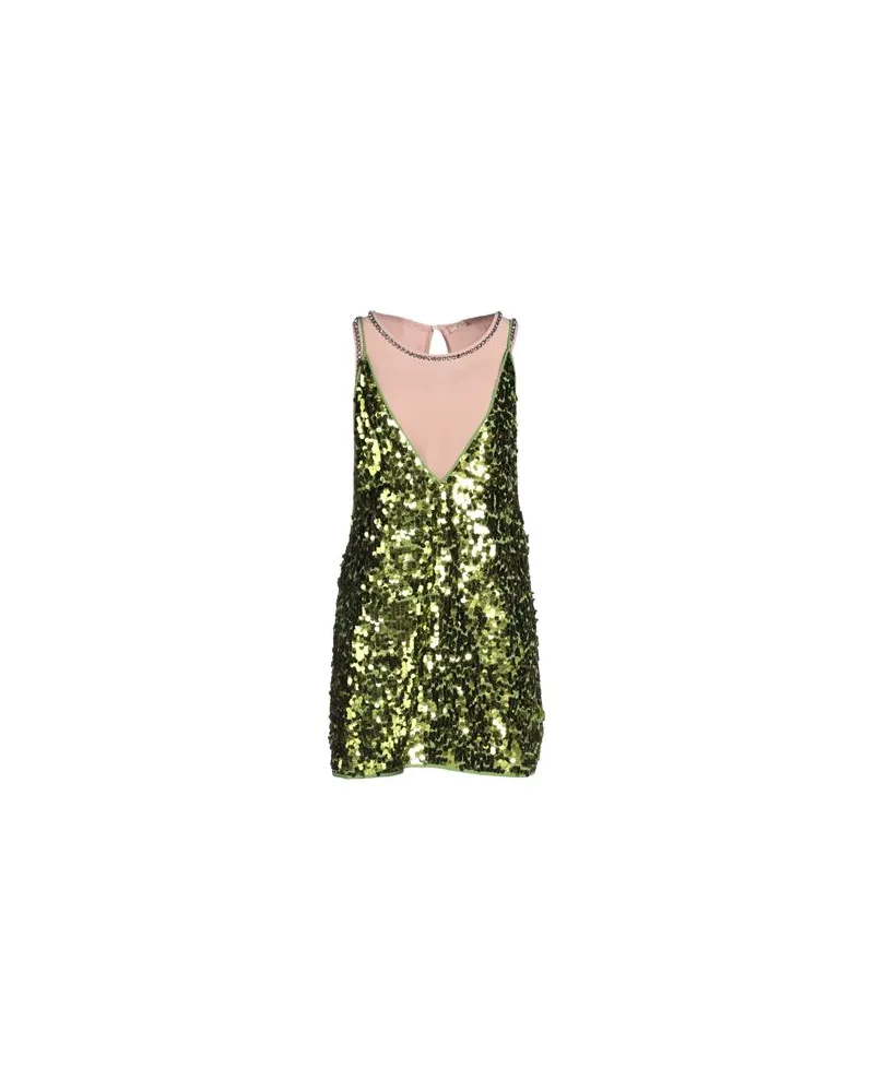 N° 21 KLEIDER - Mini-Kleiderauf YOOX.COM Grün