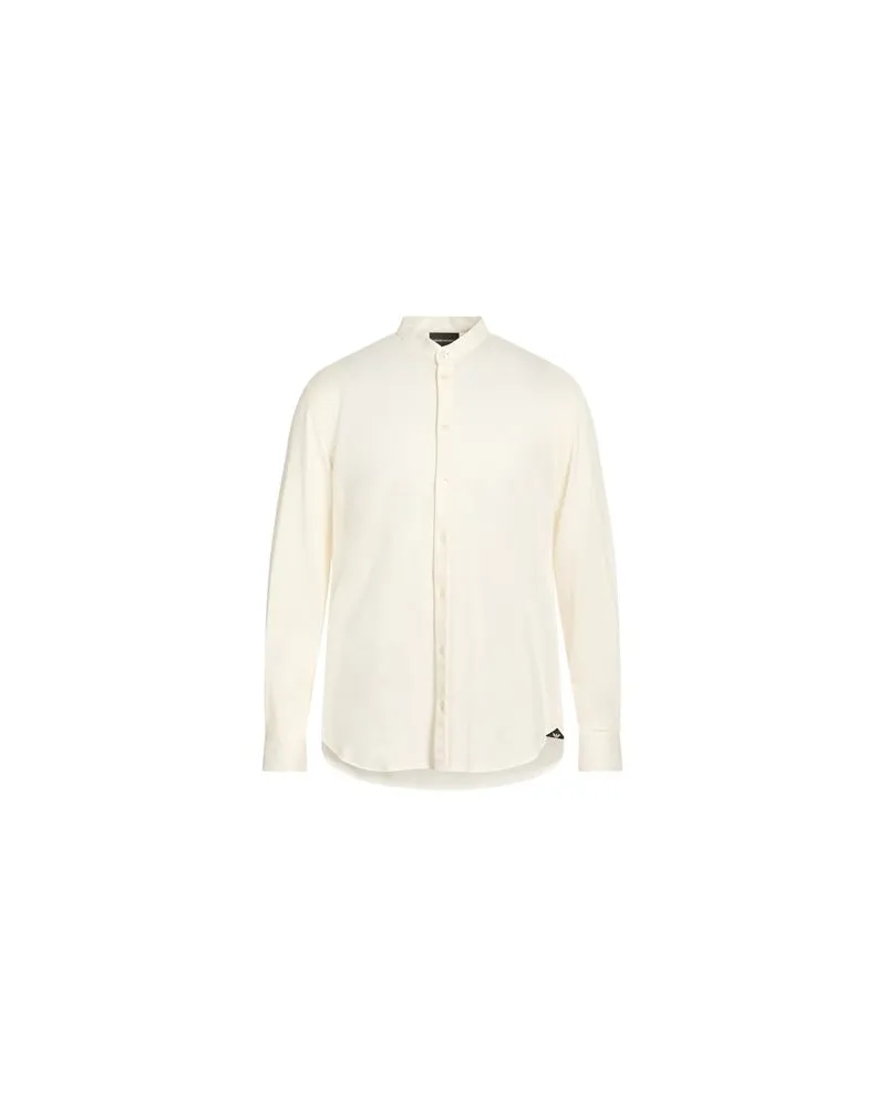 Emporio Armani TOPS - Hemdenauf YOOX.COM Elfenbein