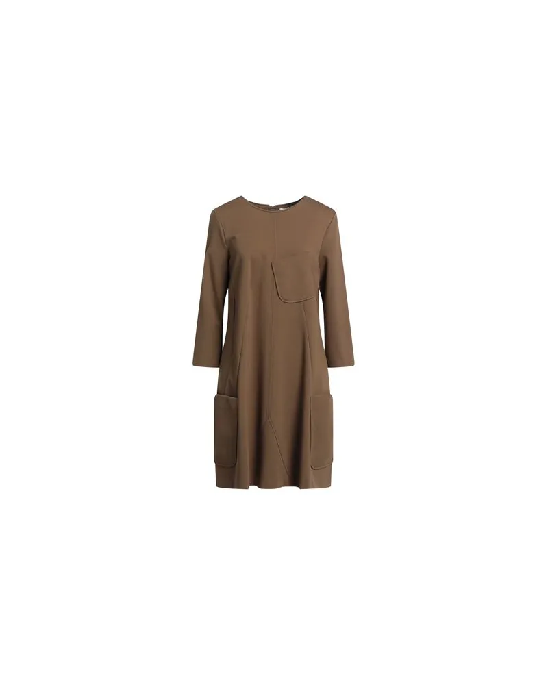 MEIMEIJ KLEIDER - Mini-Kleiderauf YOOX.COM Khaki
