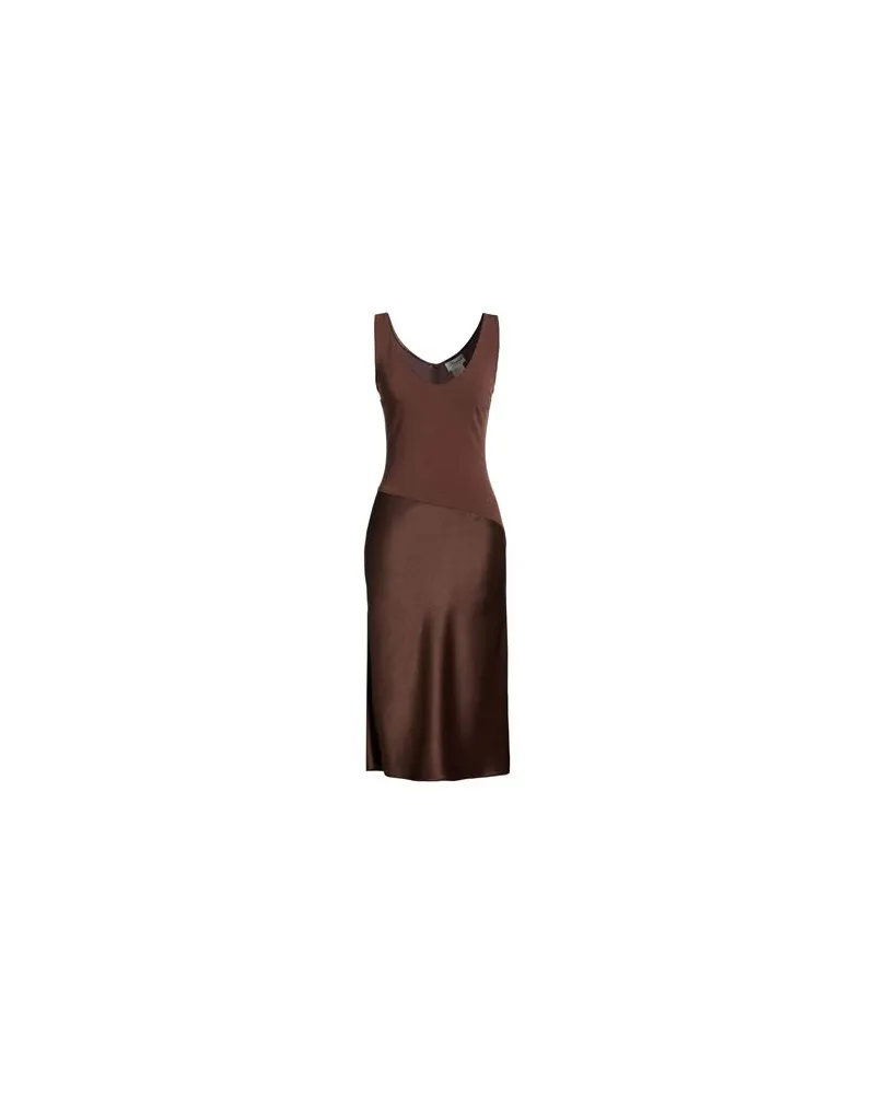 Blumarine KLEIDER - Midi-Kleiderauf YOOX.COM Hellbraun