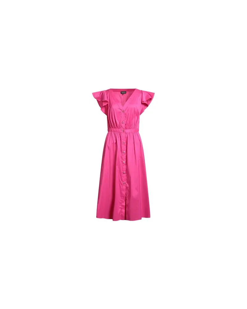 Luisa Spagnoli KLEIDER - Midi-Kleiderauf YOOX.COM Fuchsia