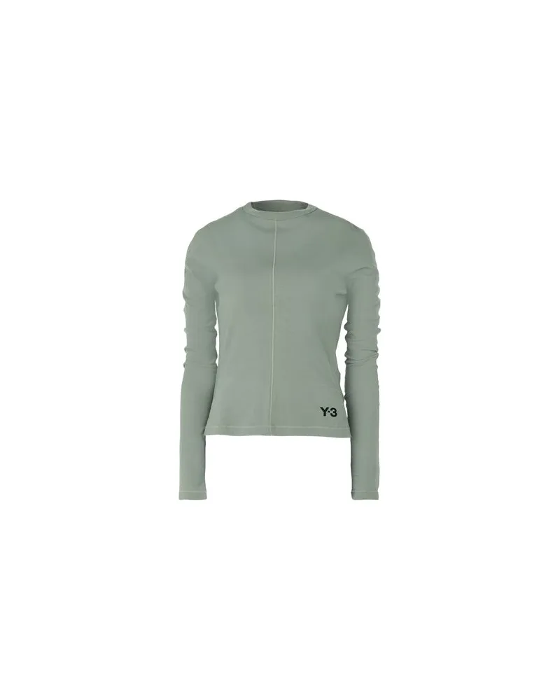 Y-3 TOPS - T-shirtsauf YOOX.COM Salbeigrün